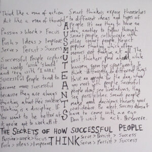 AUSMUTEANTS - The Secrets Of How Successful People Think